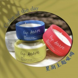 Color of the day - 星期主題香薰蠟燭-五種味道｜300G